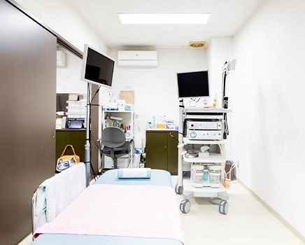 鎮静剤を活用した苦痛の少ない検査体制