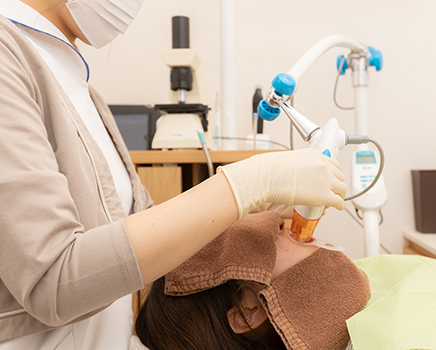 痛みなく一度で全部きれいに、快適さを追求したクリーニング