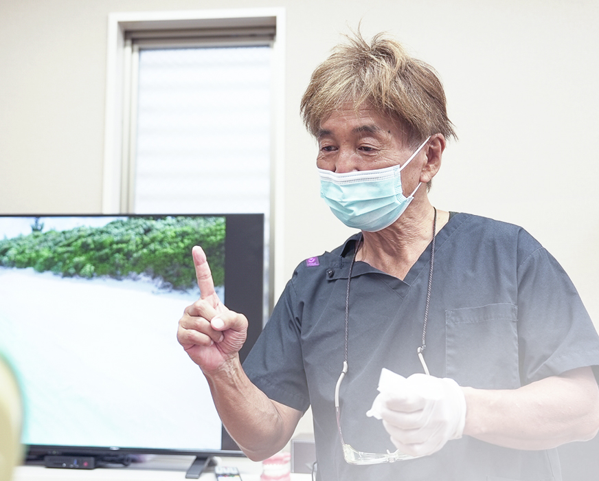 残存歯の負担を最小限にし「未来の歯を守る設計」