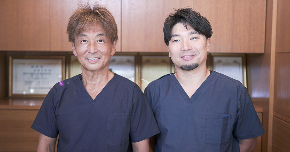 院長 西端 英典 副院長 西端 大祐